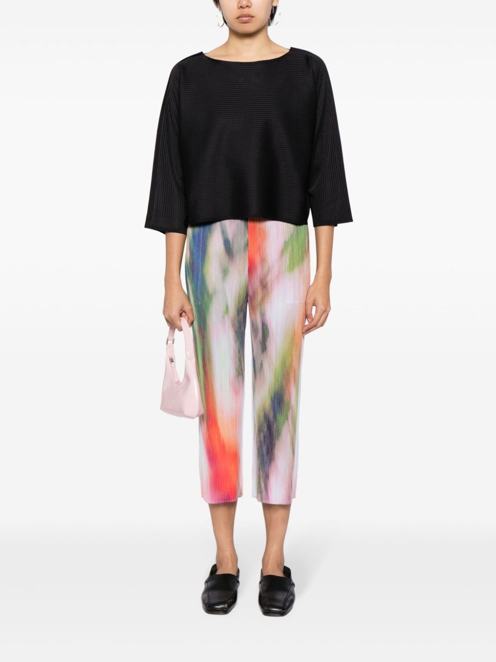 Turnip & Spinach plissÃ© trousers - 2