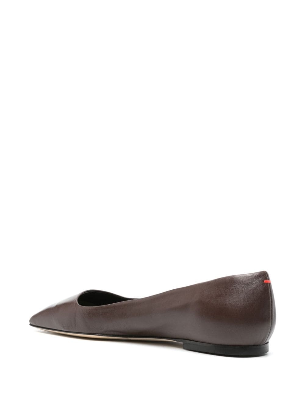 Ida leather ballerina shoes - 3