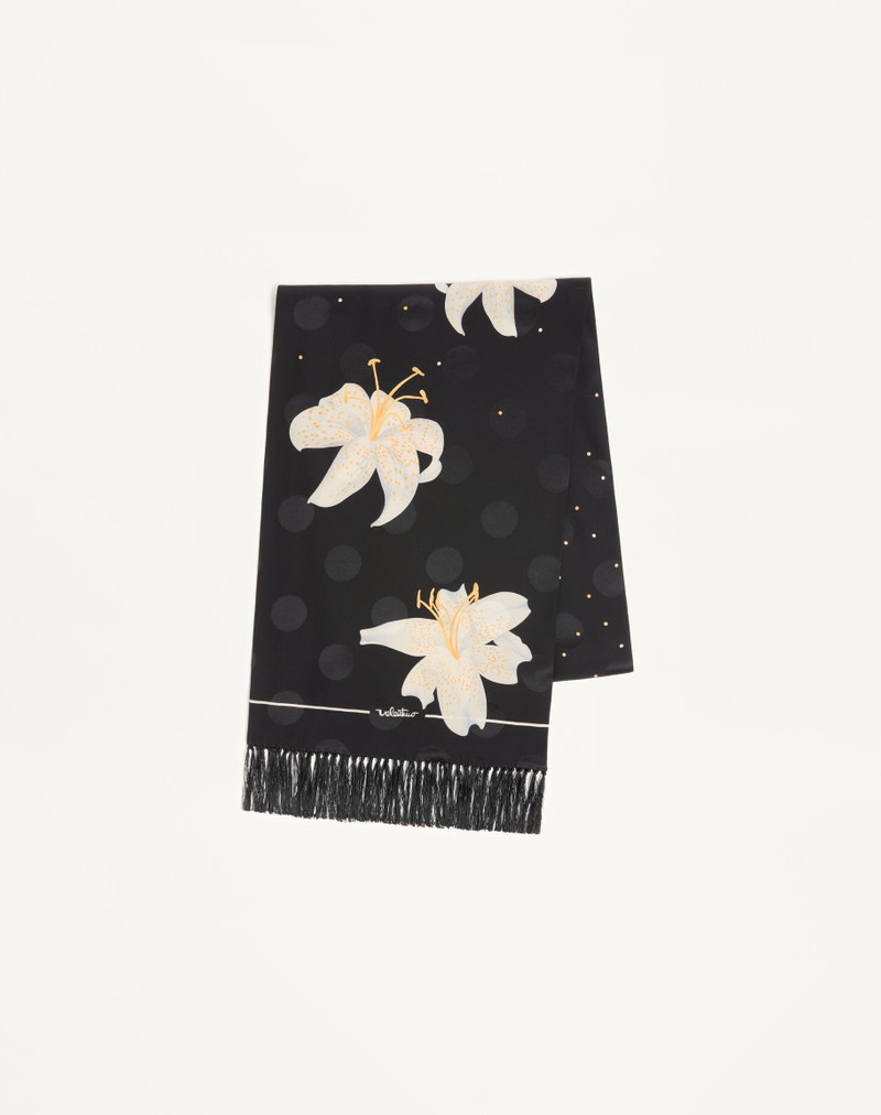 APRES L'HIVER LILIUM SILK SCARF 1