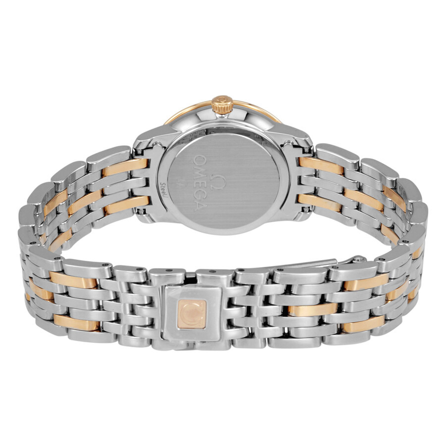 Omega De Ville Prestige Mother of Pearl Dial Ladies Watch 424.25.24.60.55.002 - 4