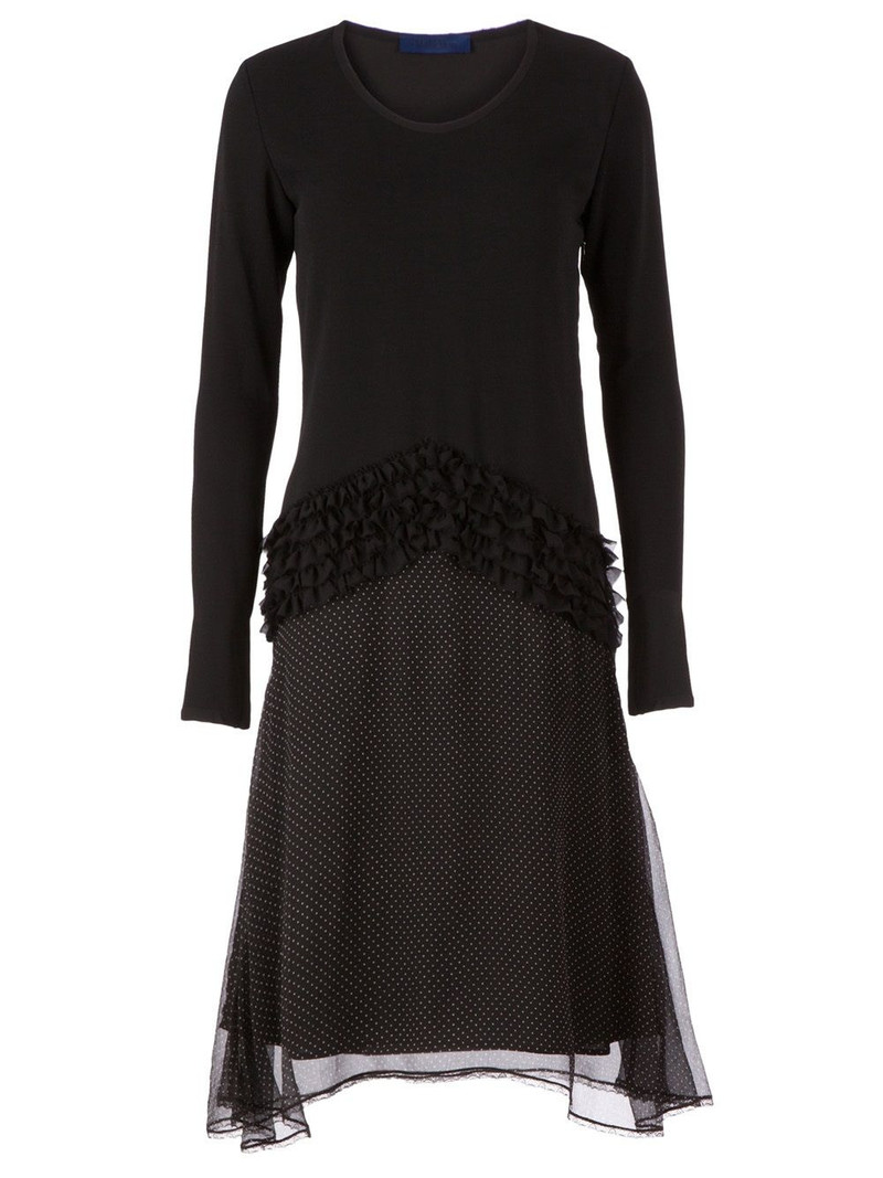 ruffle waist dress 1