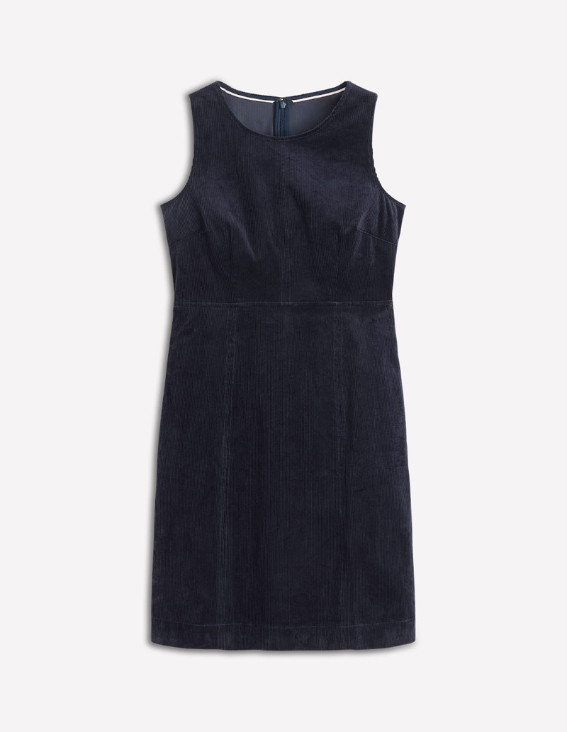 Annie Cord Shift Dress-Navy 1