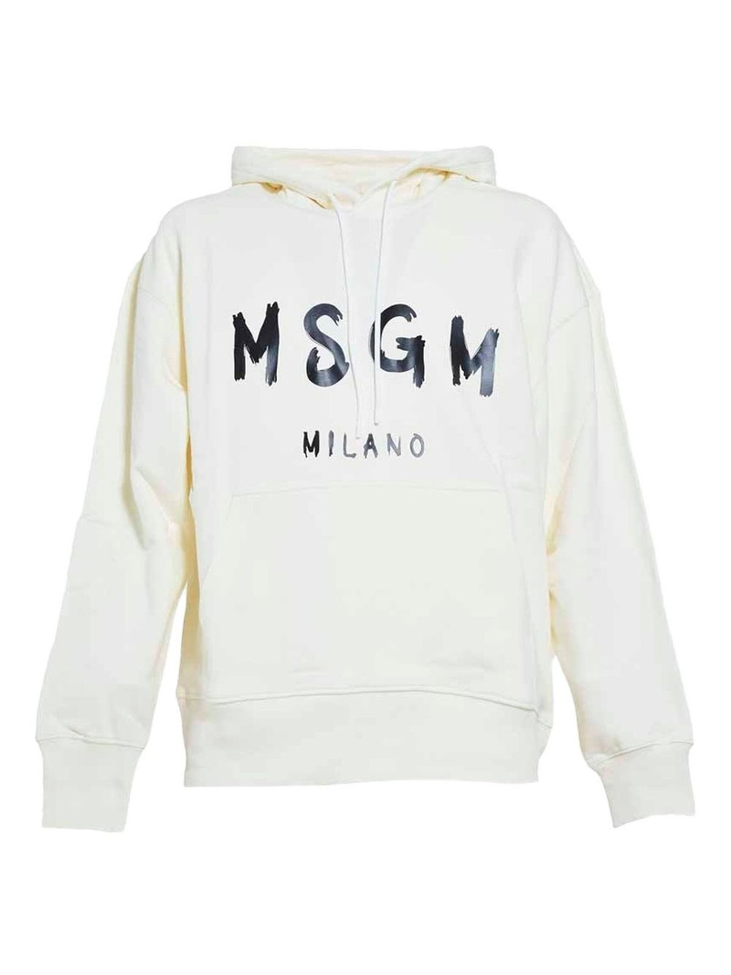 logo-print hoodie 1
