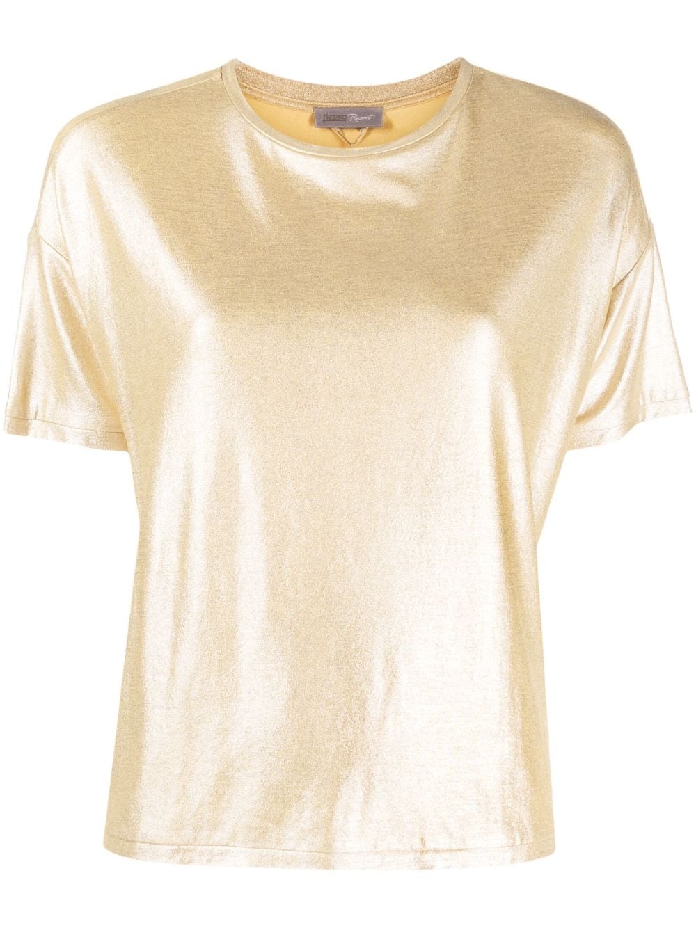 short-sleeved jersey T-shirt - 1
