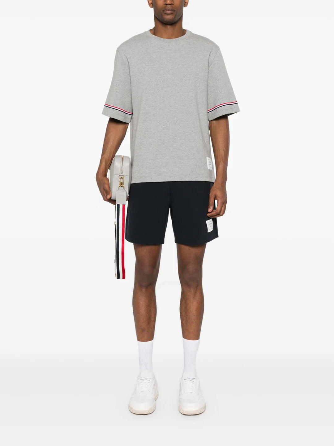 Thom Browne Cotton Rugby Short Sleeve Tee Men | club21