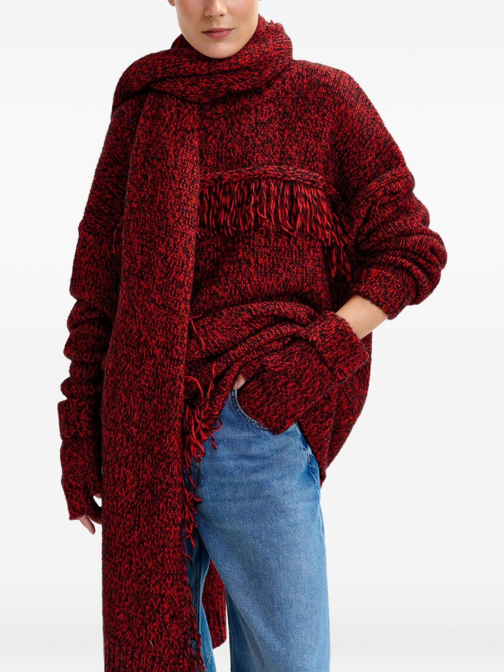 Inna fringe sweater - 4