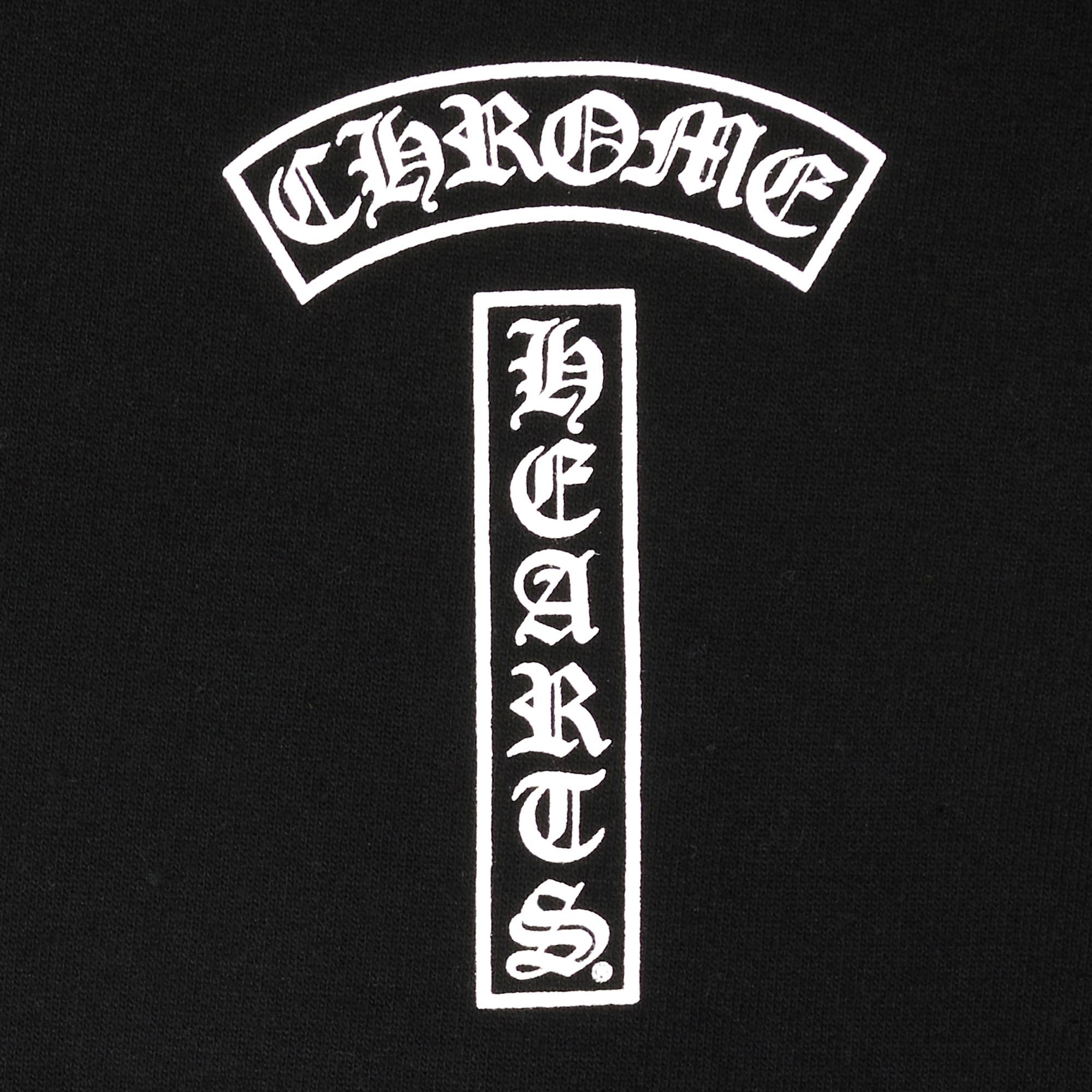 Chrome Hearts Shoulder Logo Hoodie 'Black' - 3