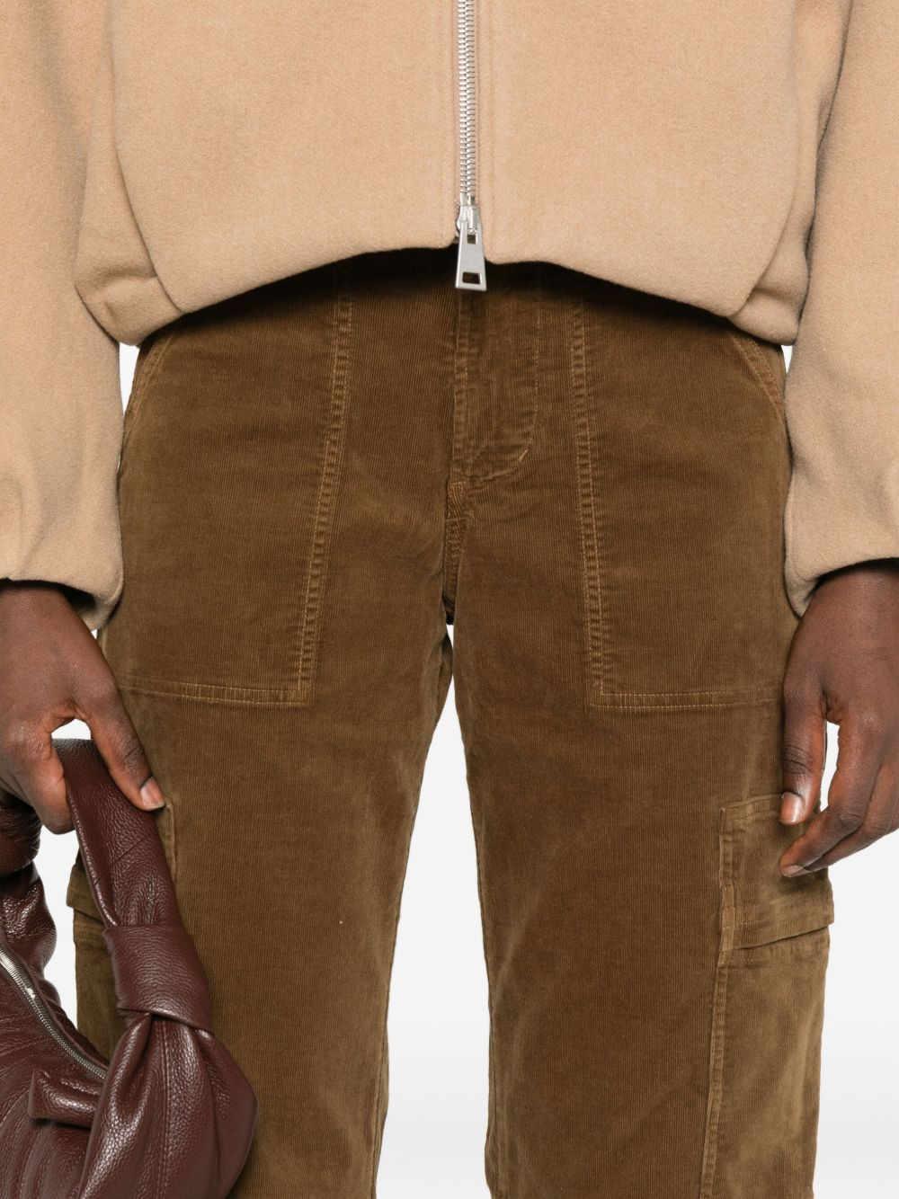 Marcelle corduroy cargo trousers - 5