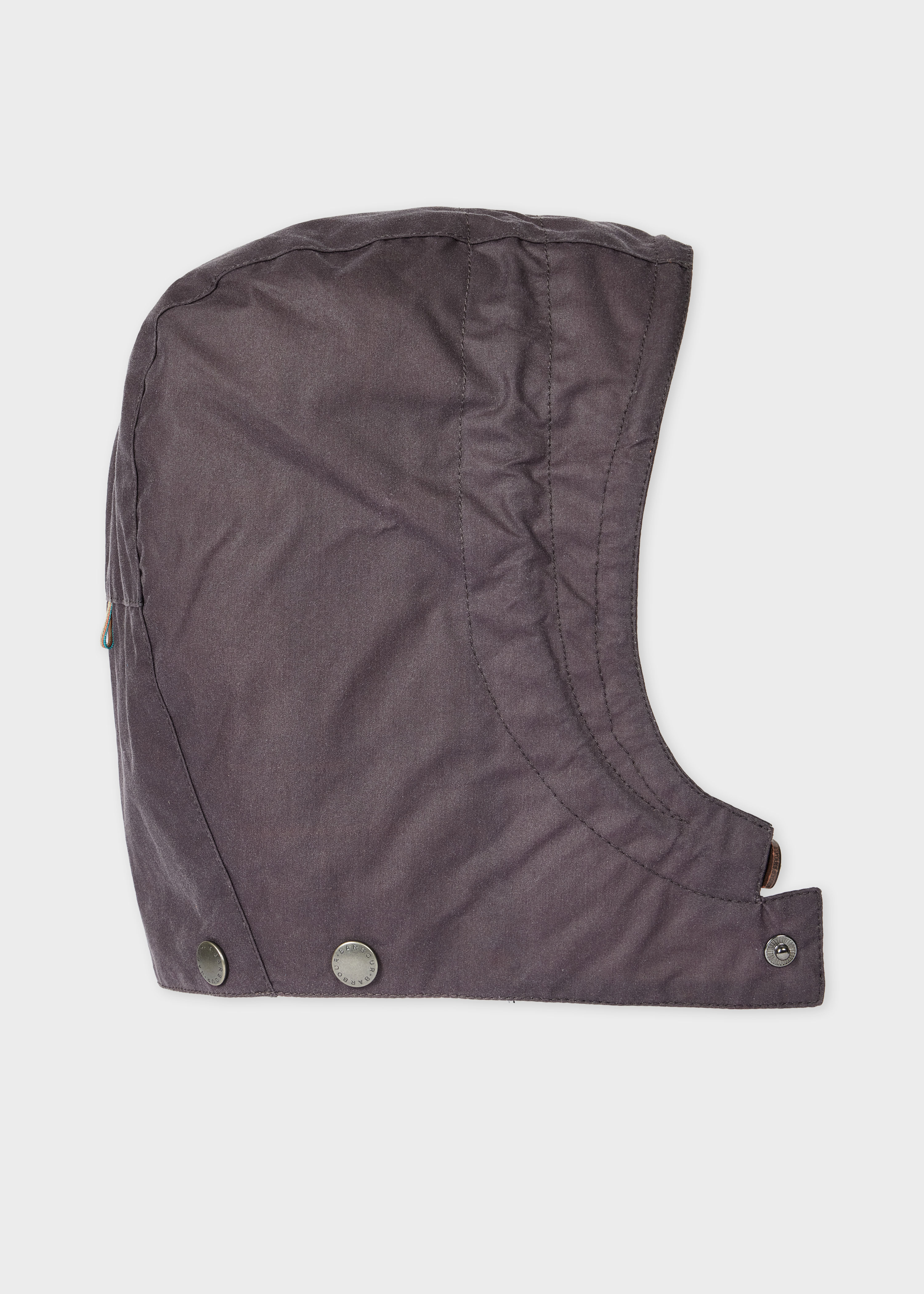 Paul Smith loves Barbour - Grey Lilac Waxed Hood - 2