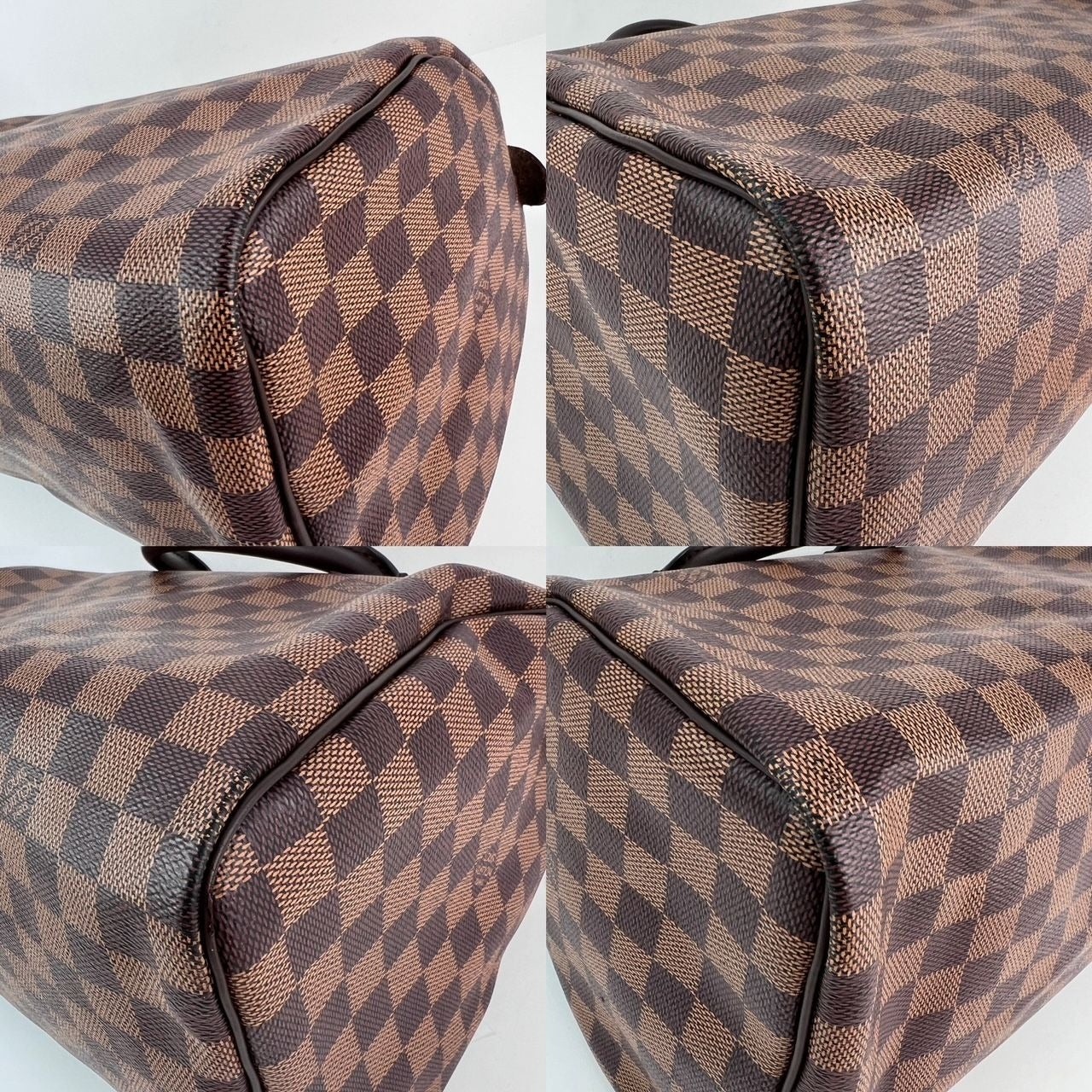 LOUIS VUITTON Speedy 30 Damier Ebene Hand Bag - 6
