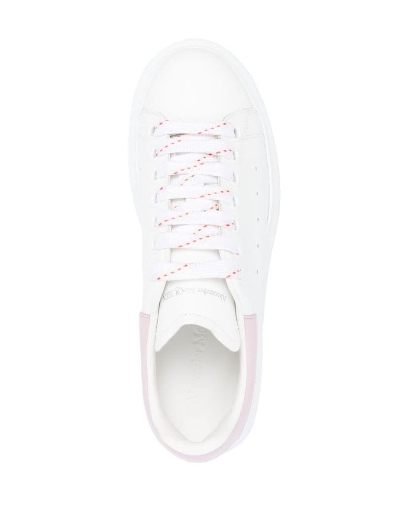 Oversized lace-up sneakers - 4