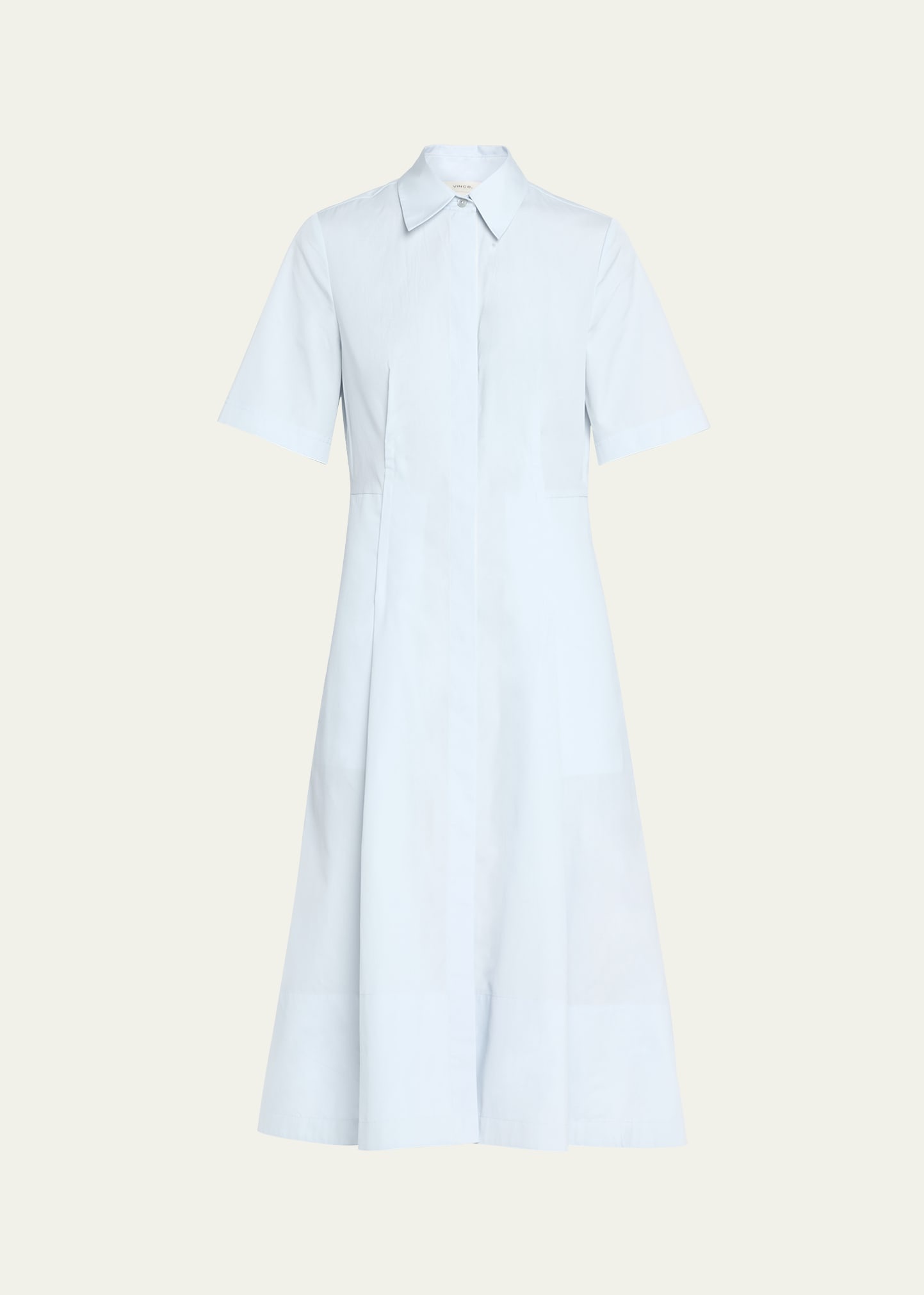 Canvas Tape Shirtdress - 1