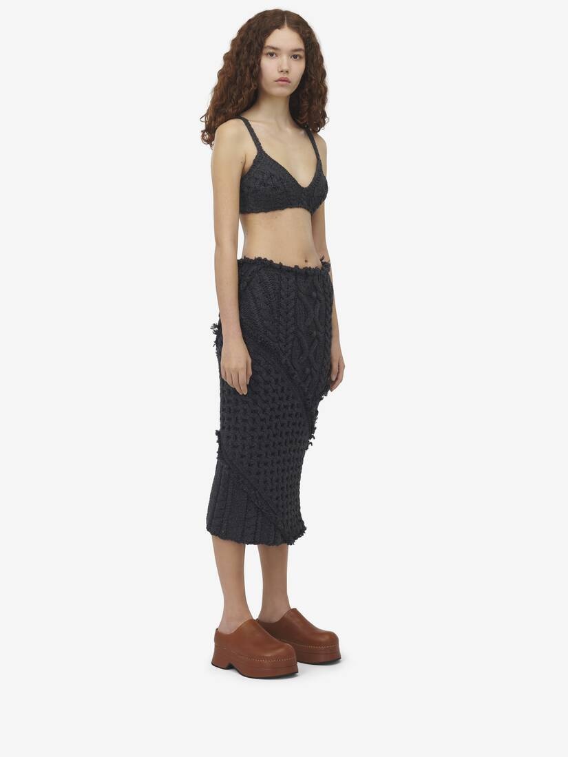 スカート ALEXANDER MCQUEEN RIBBED STRETCH KNIT PENCIL SKIRT 20085439_53536849_1000.jpg