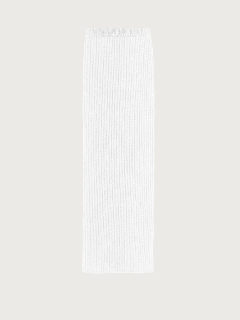 MIDI KNITTED SKIRT - 1