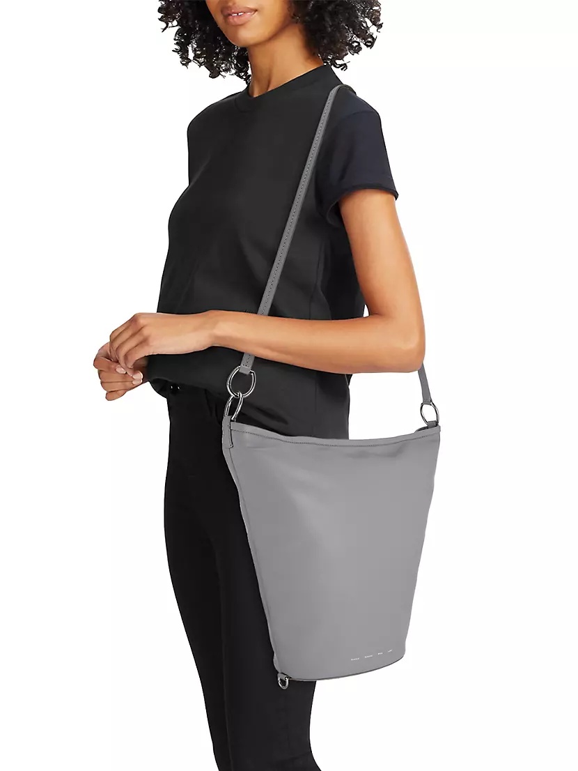 Proenza Schouler Spring Leather Bucket Bag | REVERSIBLE