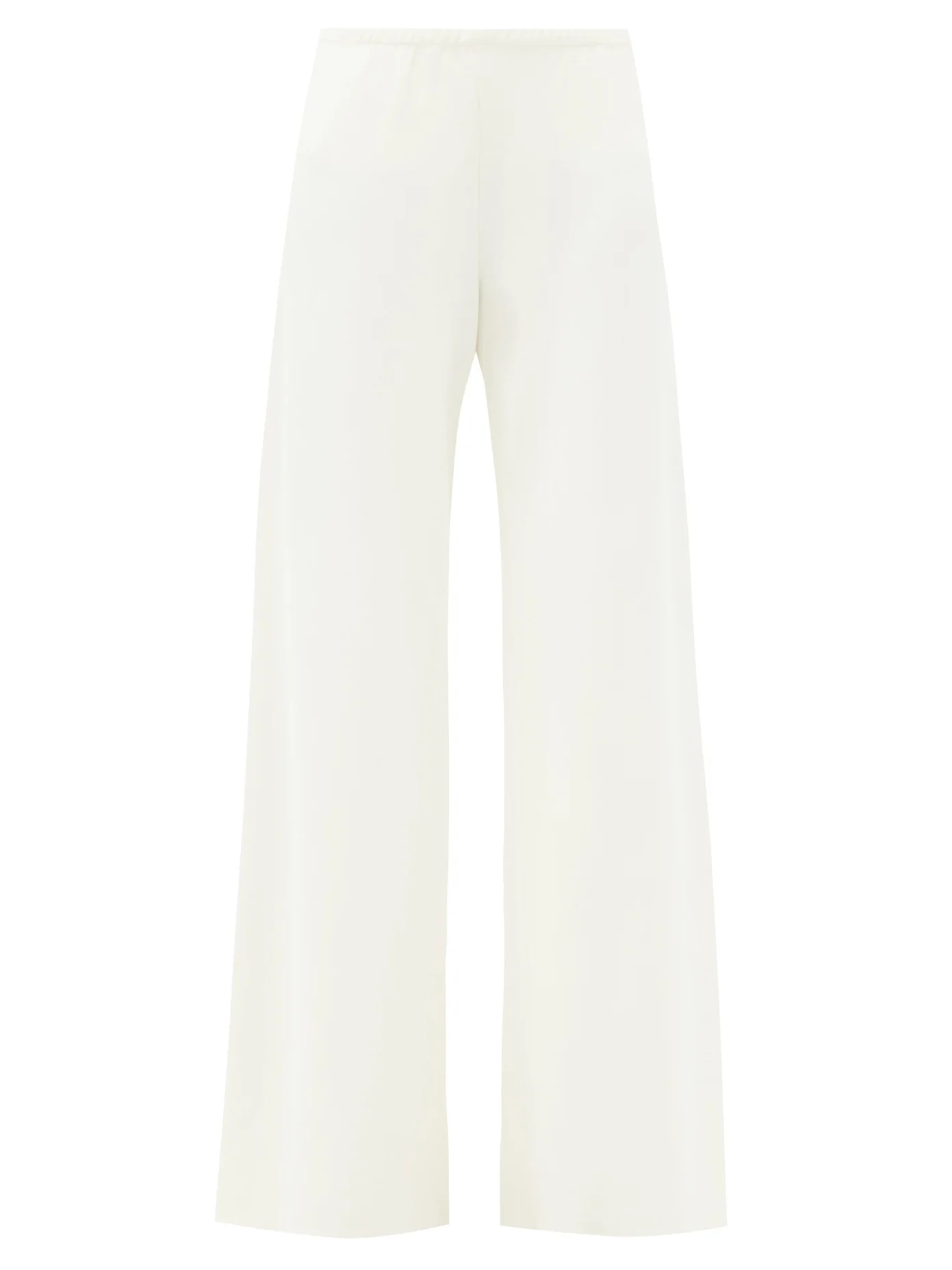 Gala high-rise cady wide-leg trousers - 1