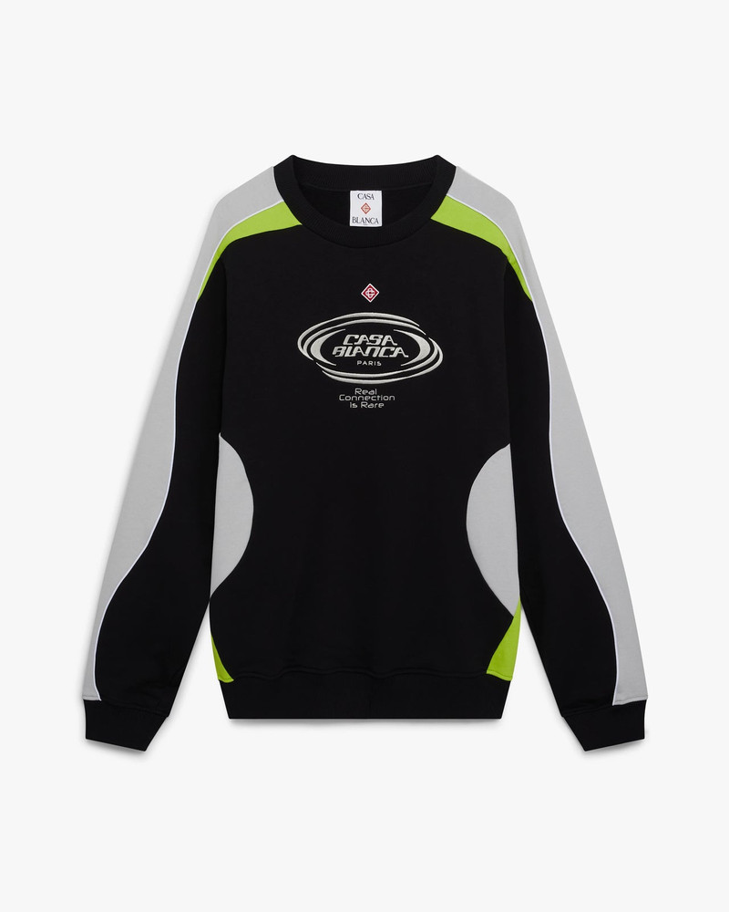 Colourblock Long Sleeve Sweatshirt | Casablanca Paris 1