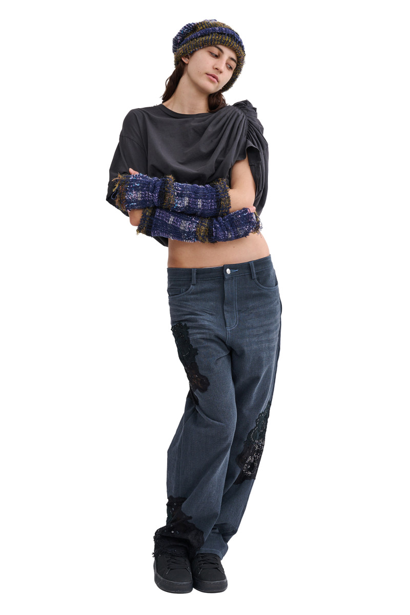 VITELLI PURPLE PLAID WINTER HAT 4