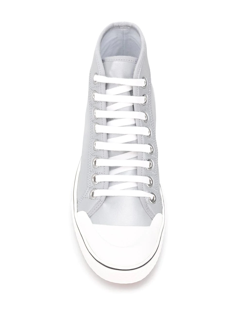 high-top lace-up sneakers - 4