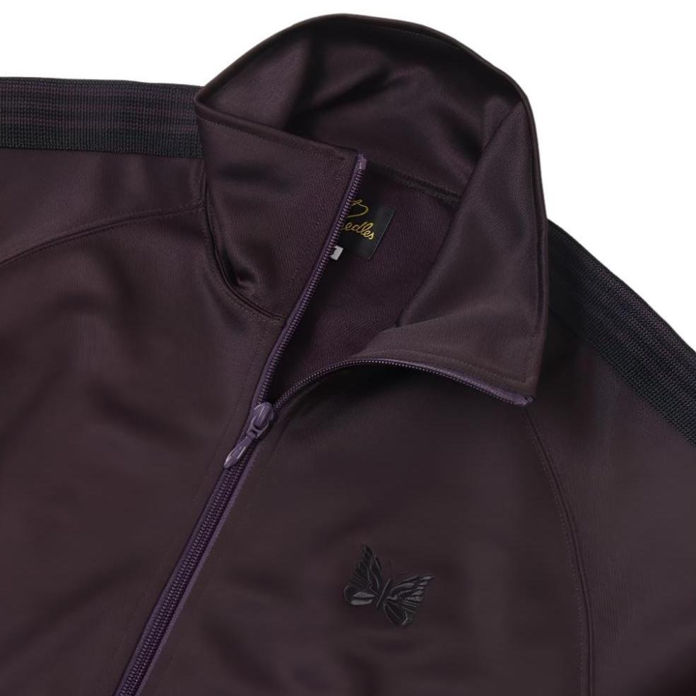 NEEDLES TRACK JACKET - POLY SMOOTH (DARK PURPLE) - 3