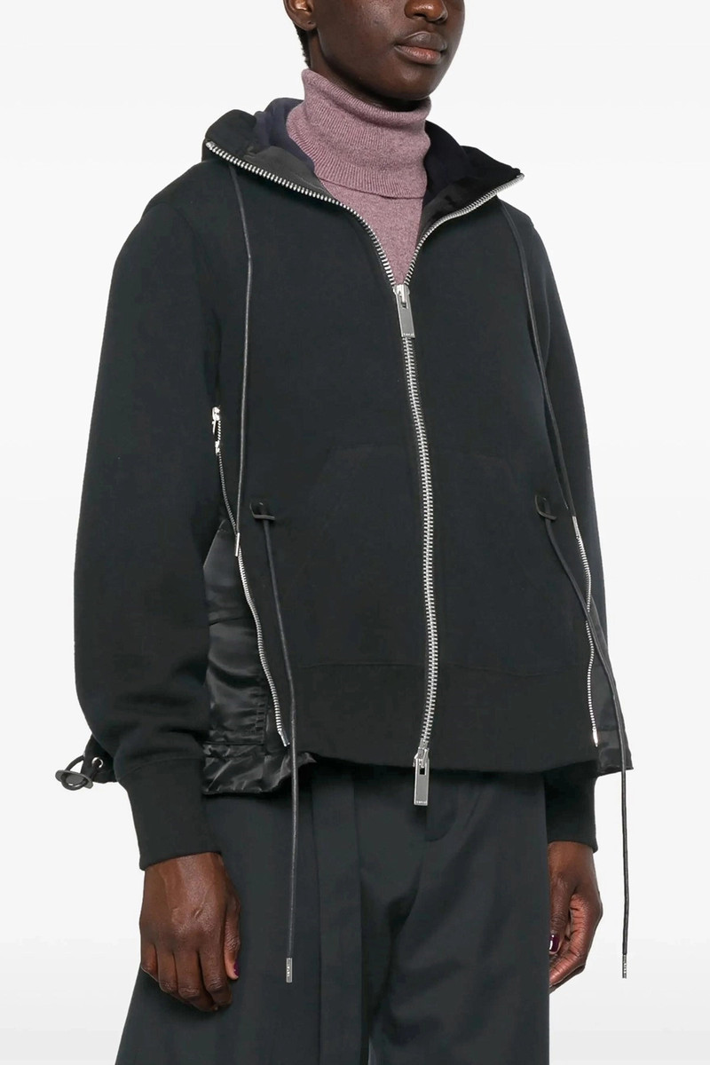 sacai 'Sponge' hoodie outlook
