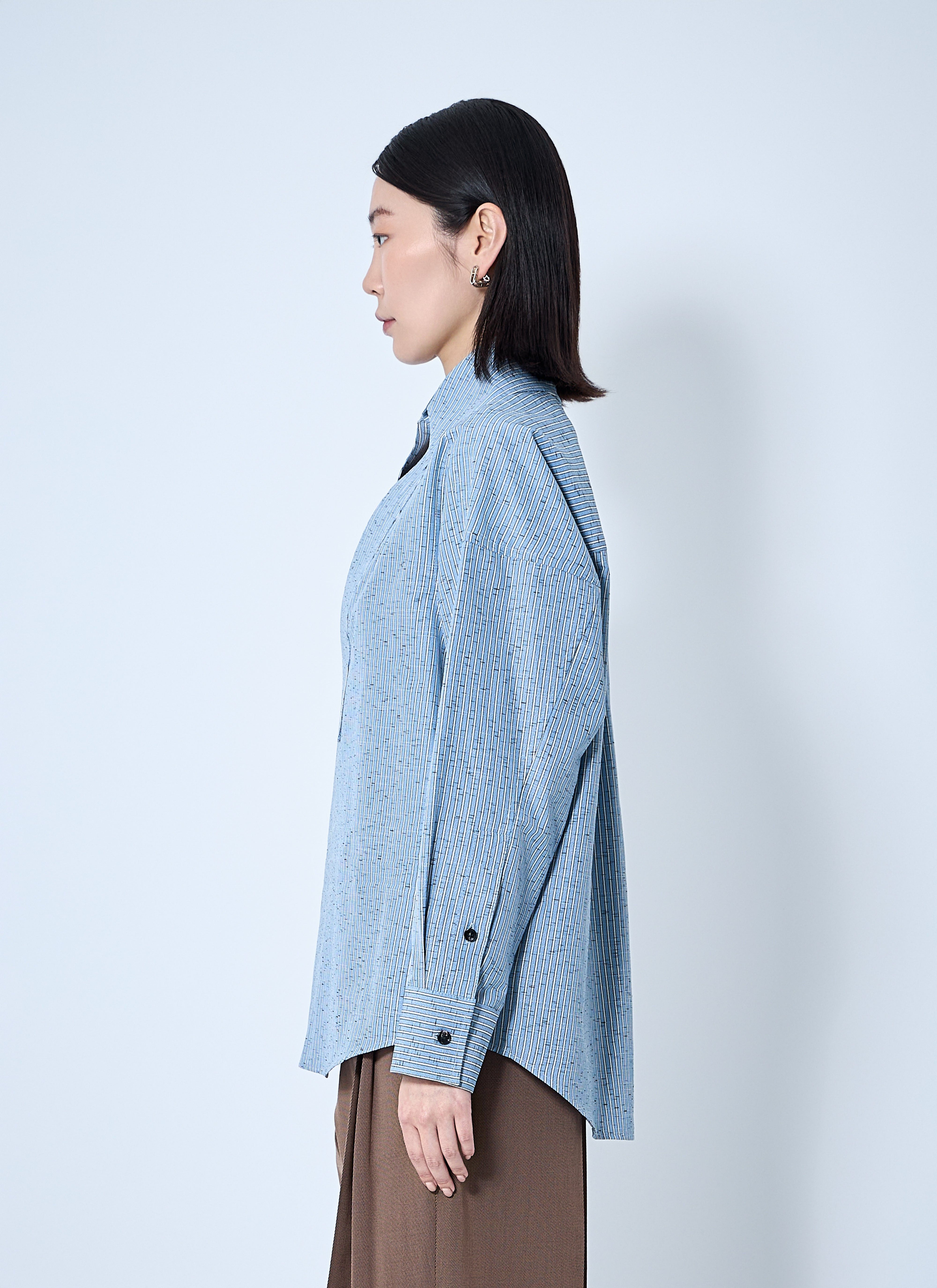 Bottega Veneta Women Striped Shirt - 3