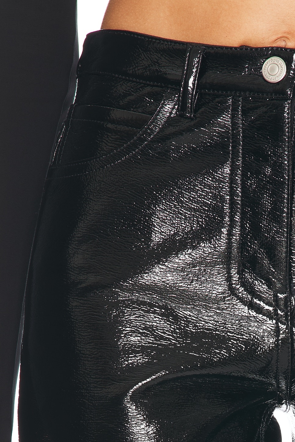 Reversed Vinyl Pant - 6