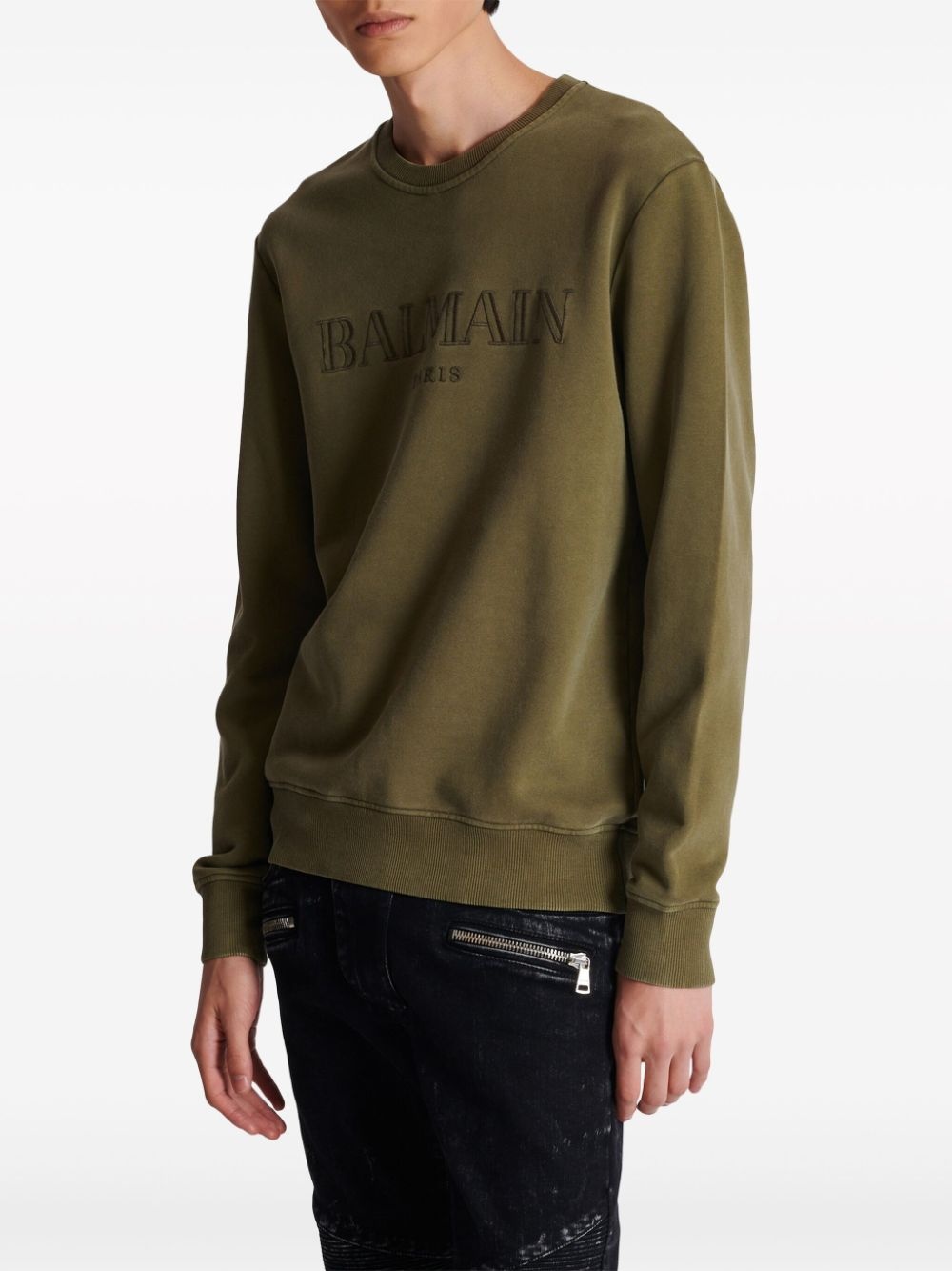 Vintage Balmain cotton sweatshirt - 6