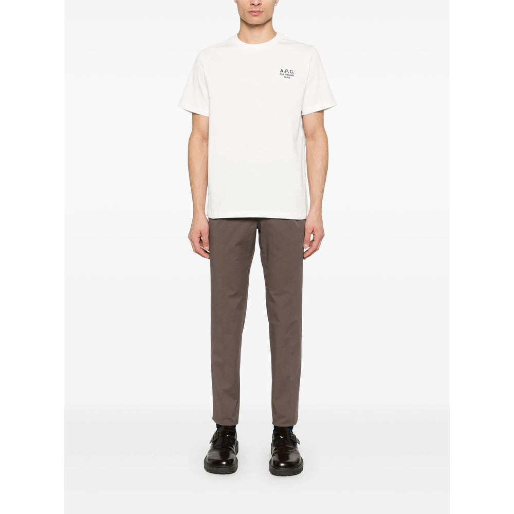 A.P.C. White T-Shirts & Vests - T-Shirts Men - 4