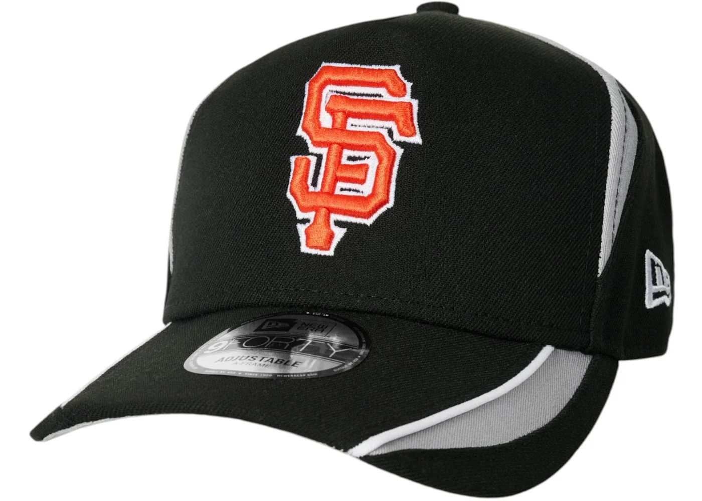 Palace San Francisco Giants New Era 9Forty A-Frame Cap Black - 1