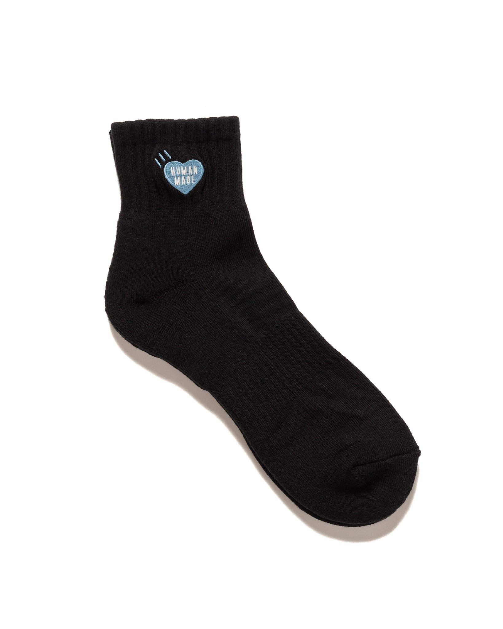 Pile Short Socks Black - 1