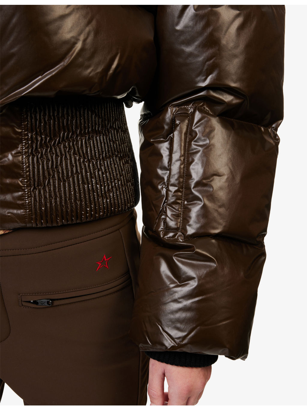 Auretta Bomber Shell-Down Ski Jacket - 8