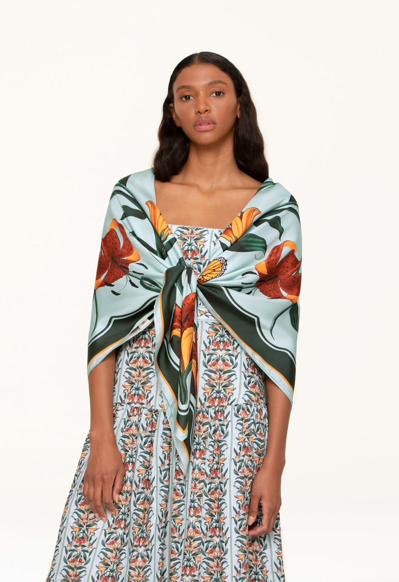 Agua by Agua Bendita Celeste Monarca Scarf outlook