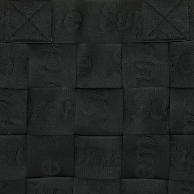Supreme Supreme Woven Large Tote Bag 'Black' outlook