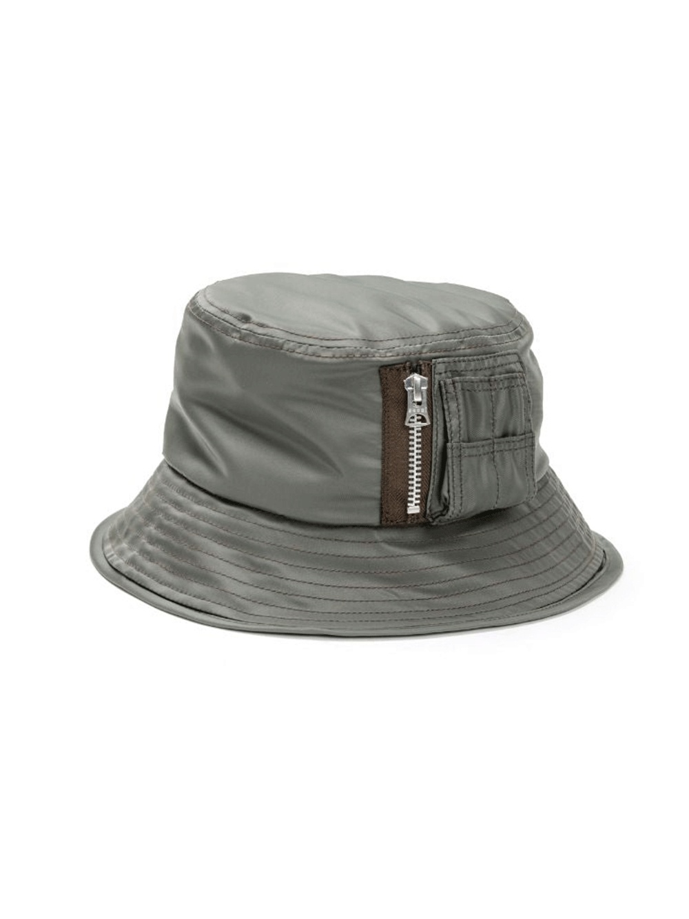 Pocket Double Brim Hat / Nylon Twill - 2