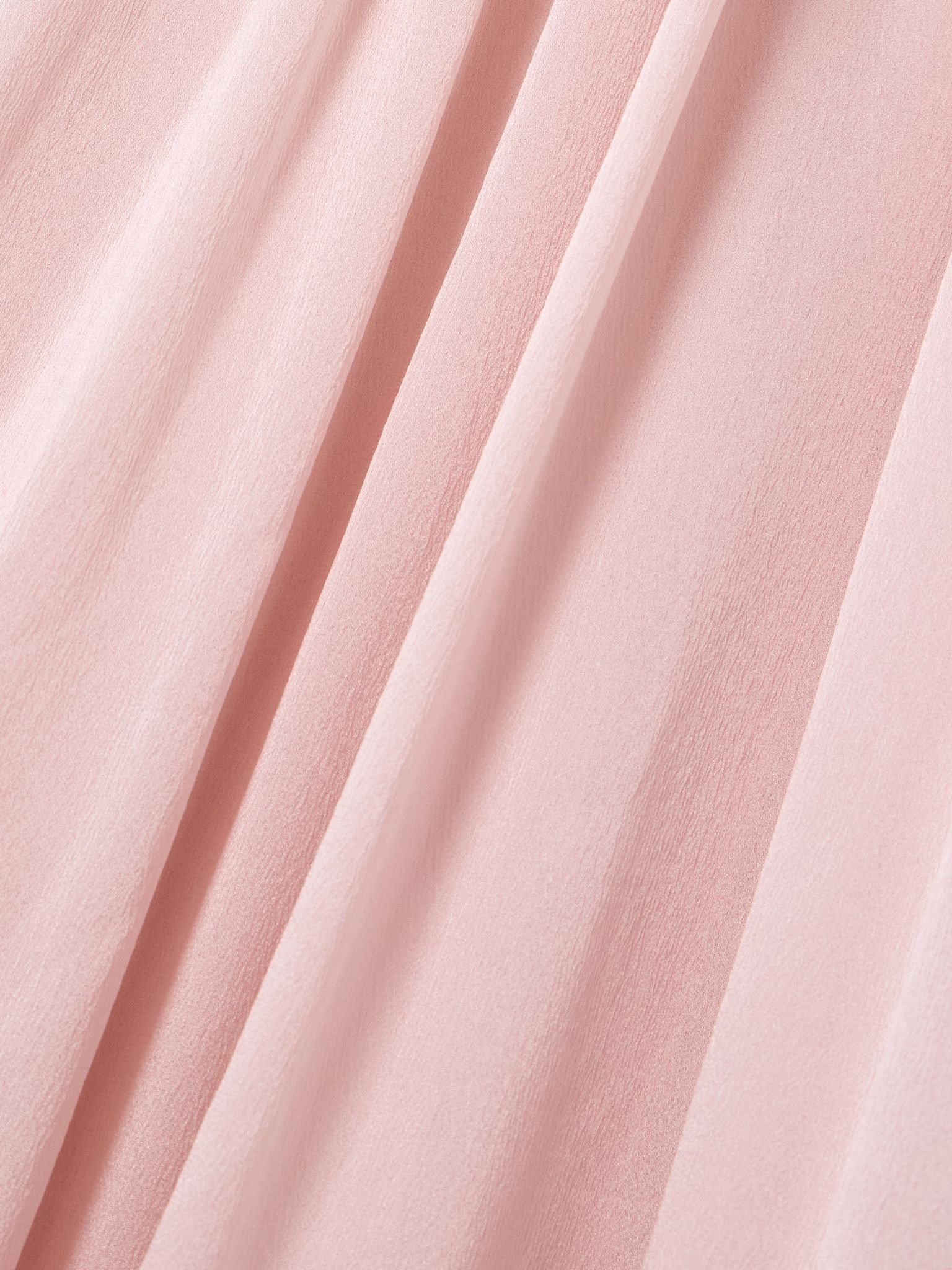 Ruffled silk-chiffon gown Pink - 4