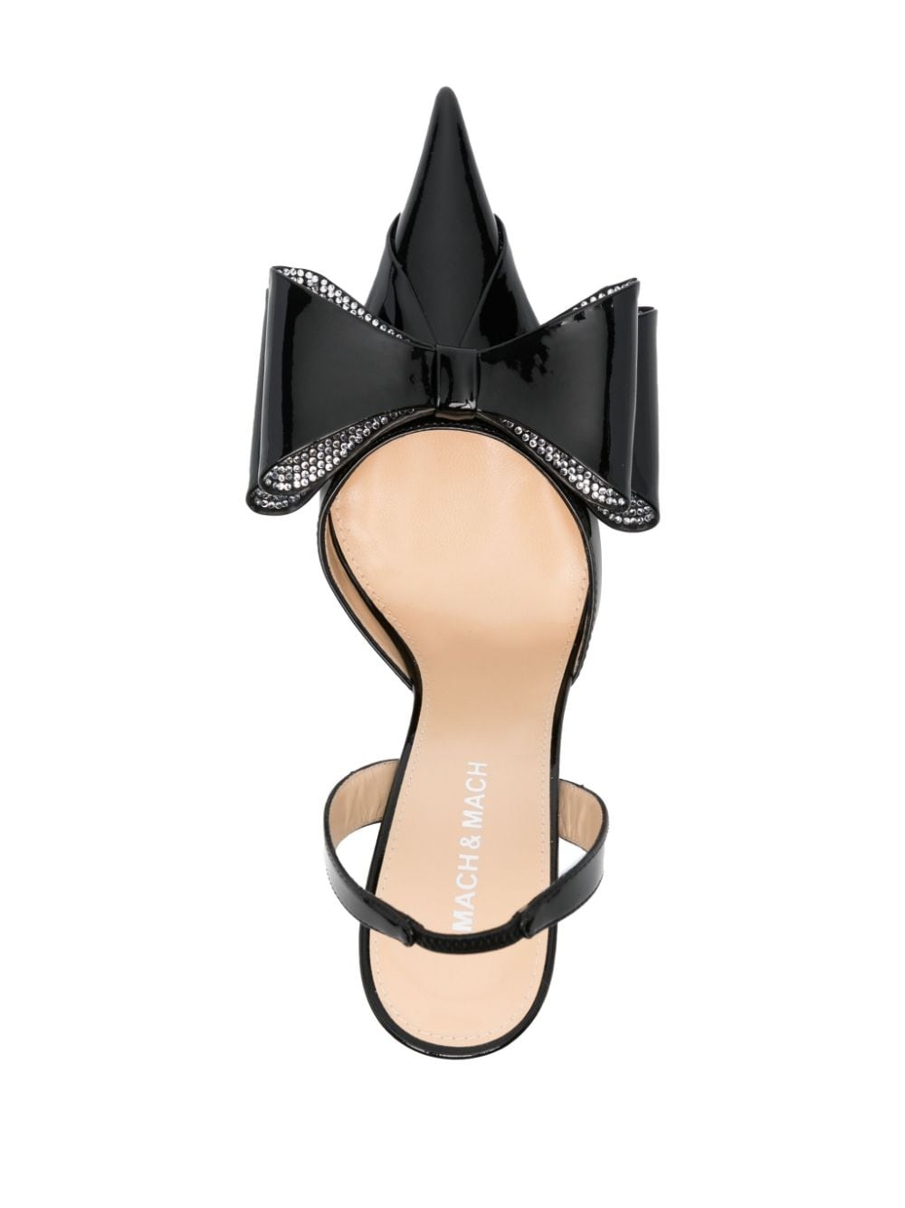 Le Cadeau 95mm slingback pumps - 4