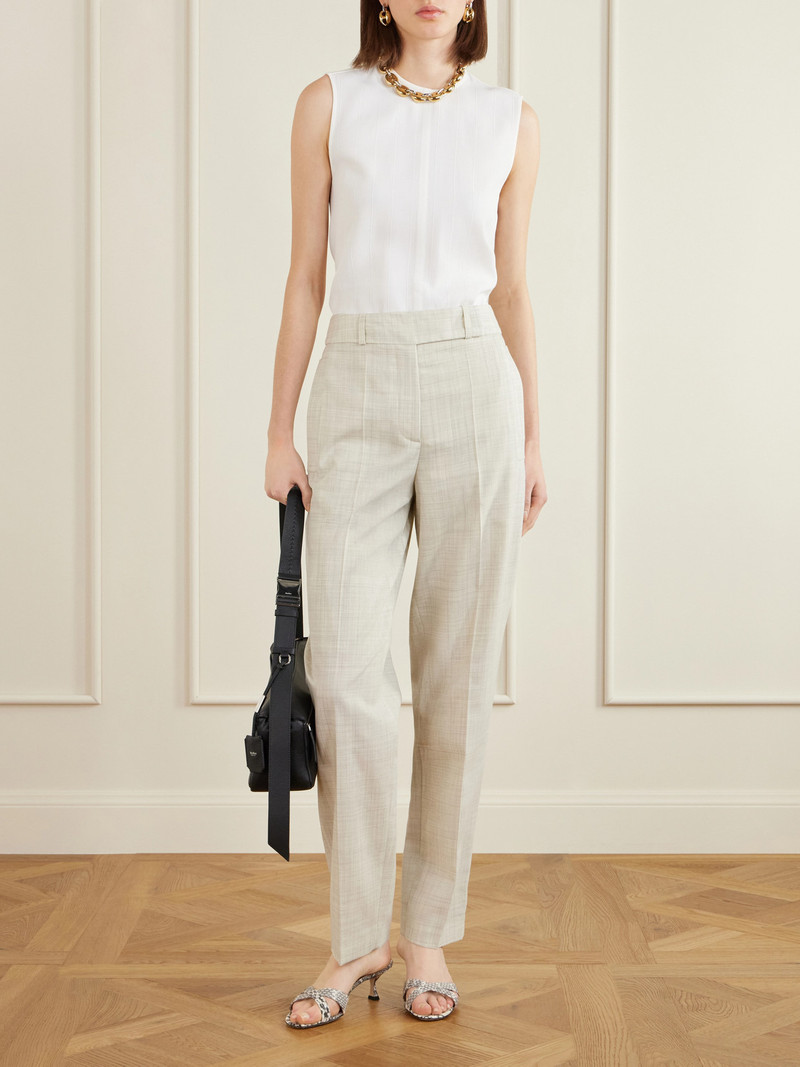 JOSEPH Zen Wool-twill Straight-leg Pants outlook