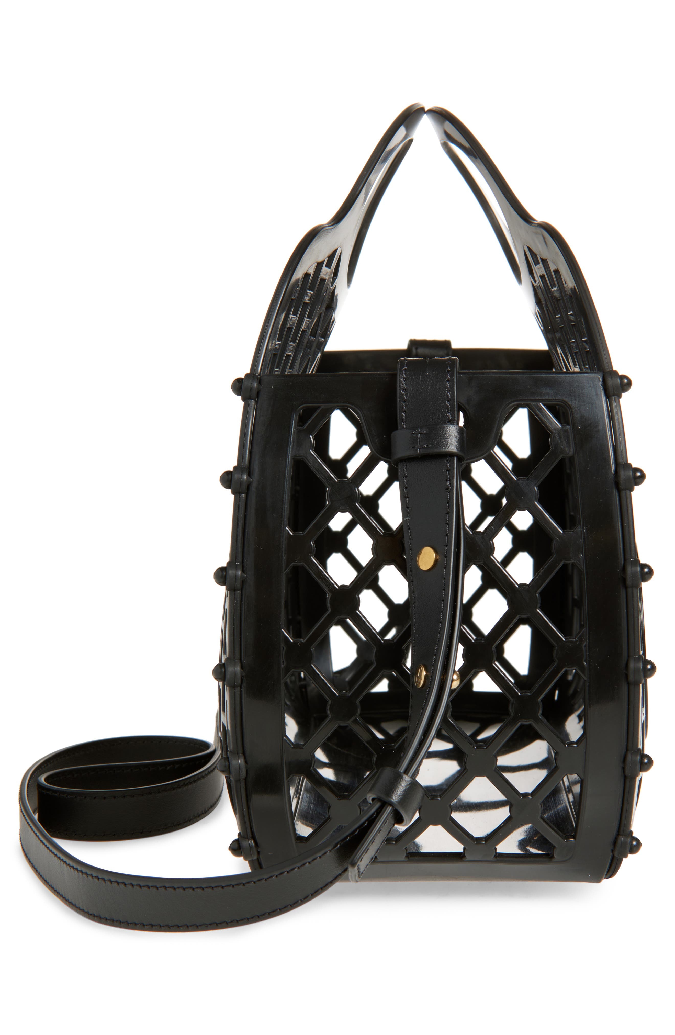 Chloé Cage Jelly Tote in Black at Nordstrom - 6
