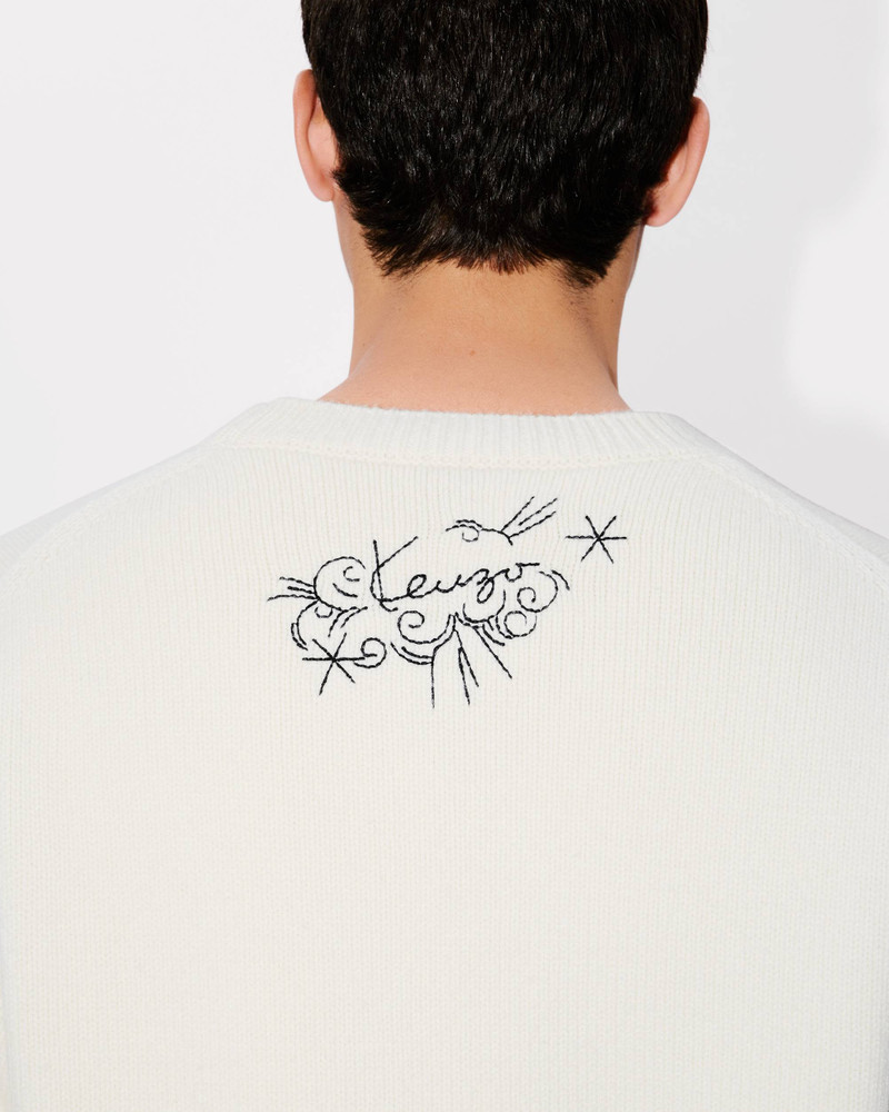 'KENZO Star Tiger' genderless embroidered wool jumper 12