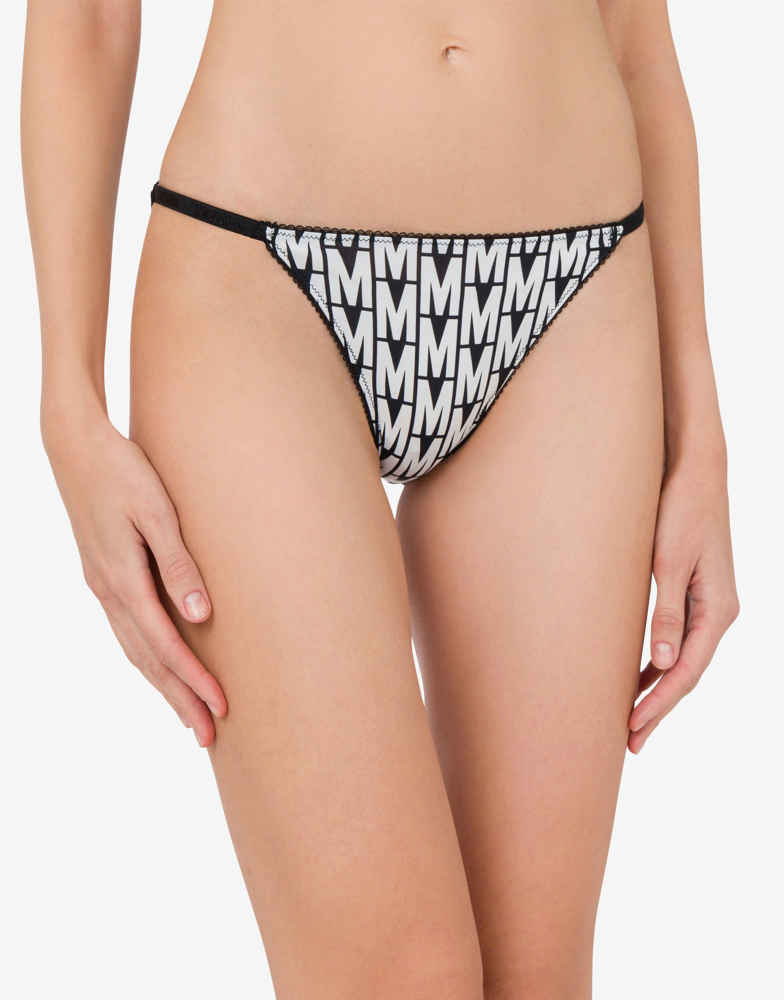 SET OF 3 TULLE AND MICROFIBER BRIEFS - 2