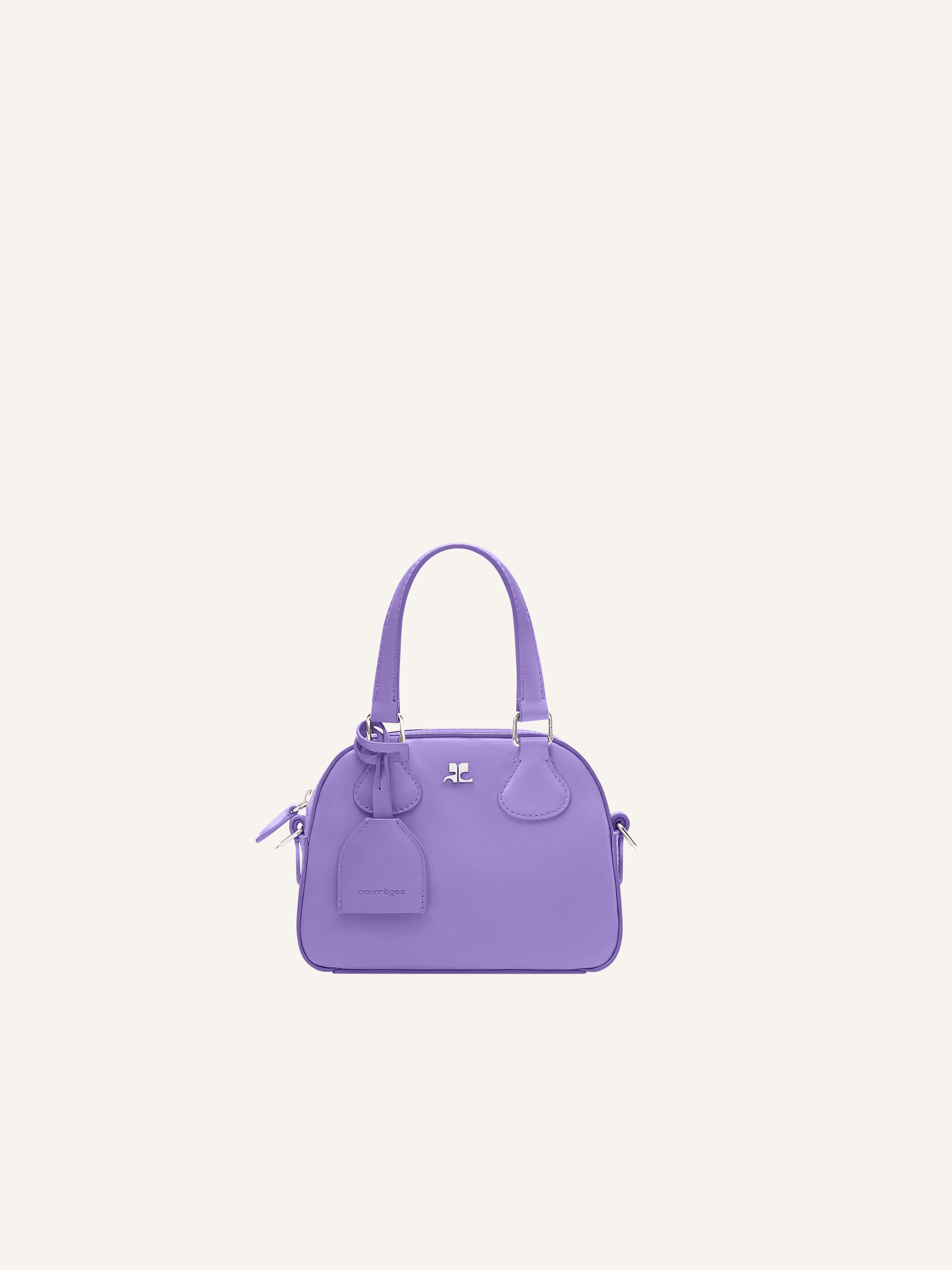 AC STUD MINI LEATHER BOWLING BAG - 1