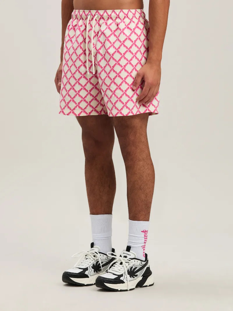 Net logo swim shorts - 4