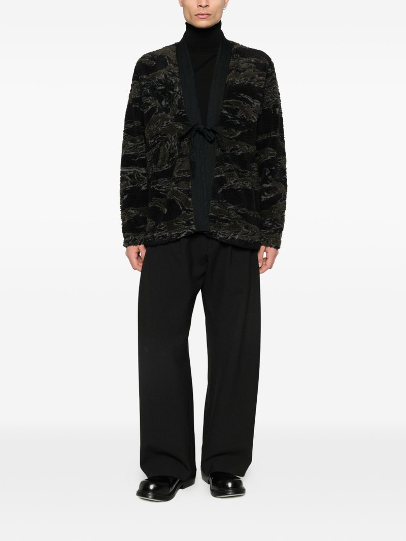 MAHARISHI camo tie-waist jacket outlook