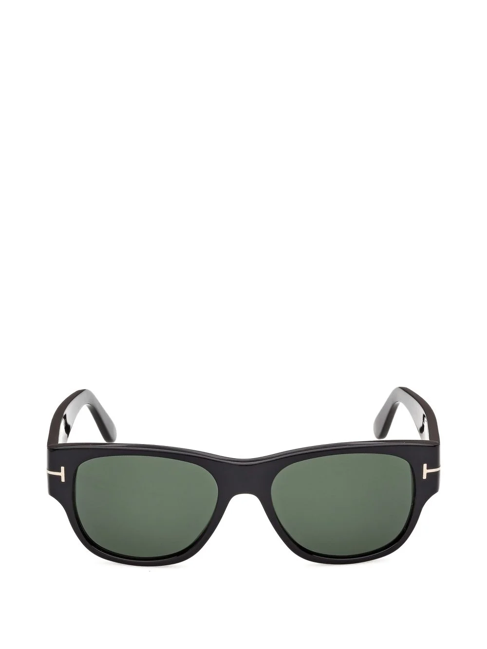 T-motif rectangle-frame sunglasses - 1