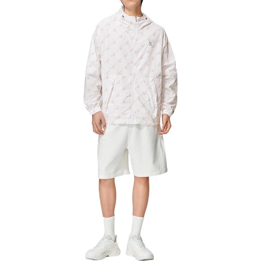 Li-Ning Way Of Wade All-Over Print Windbreaker 'White' AFDS383-2 - 3