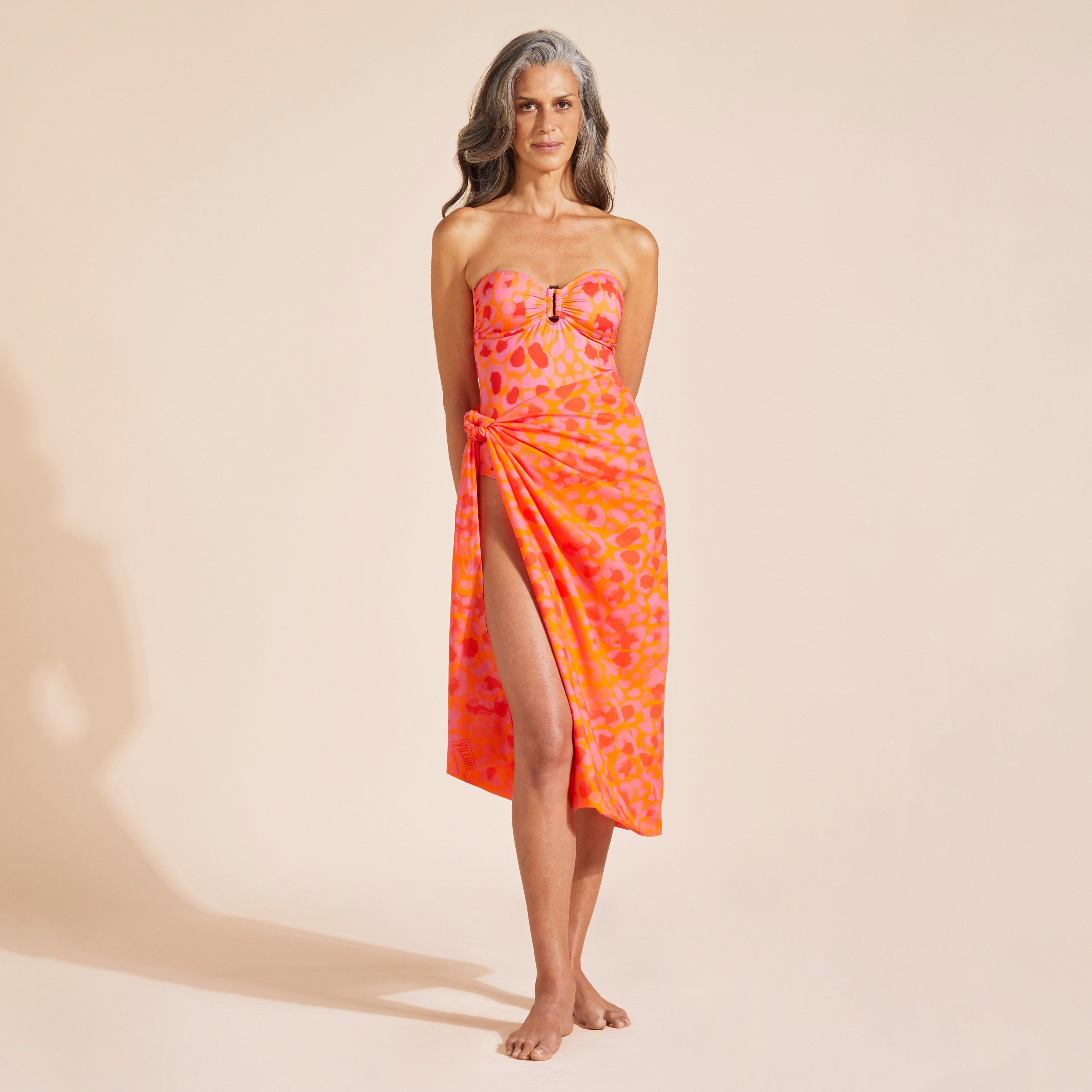Unisex Cotton Voile Pareo New Leopard - 2