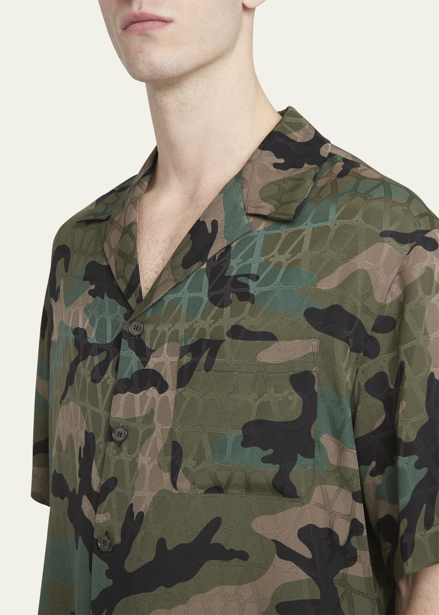 Men's Camo Icongraphe Camp Shirt - 5