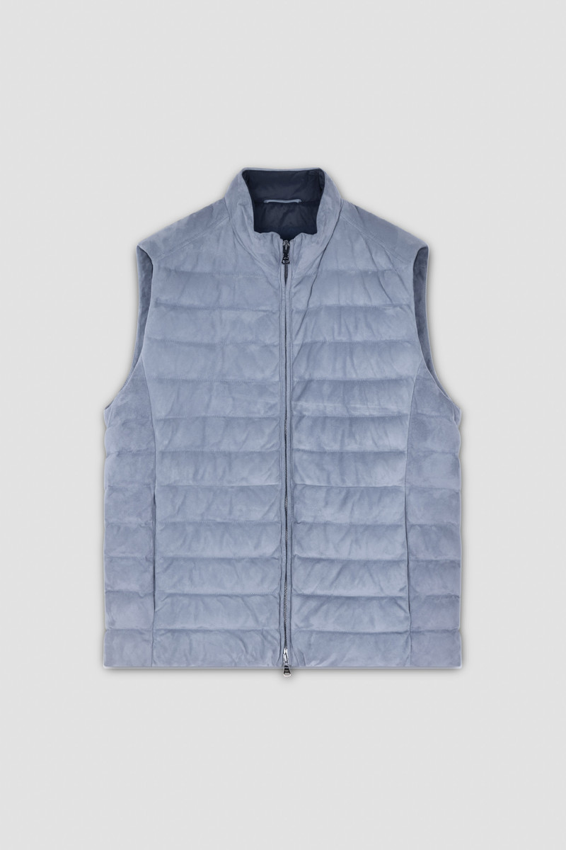 AQUALEATHER SUEDE VEST 1