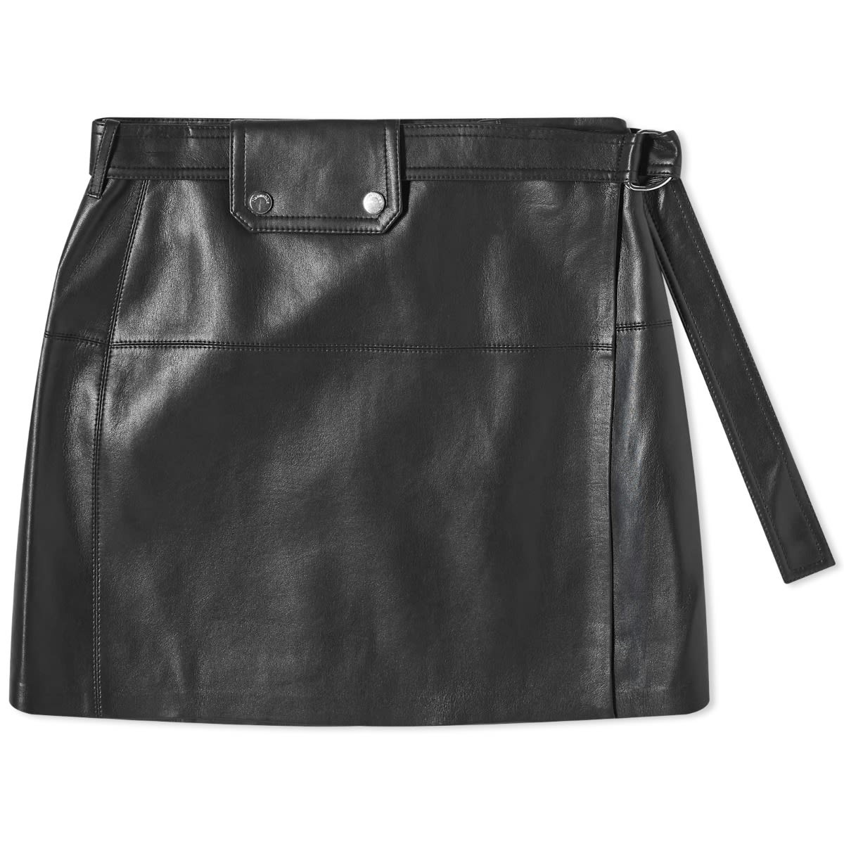 Nanushka Susan Leather Look Mini Skirt - 1